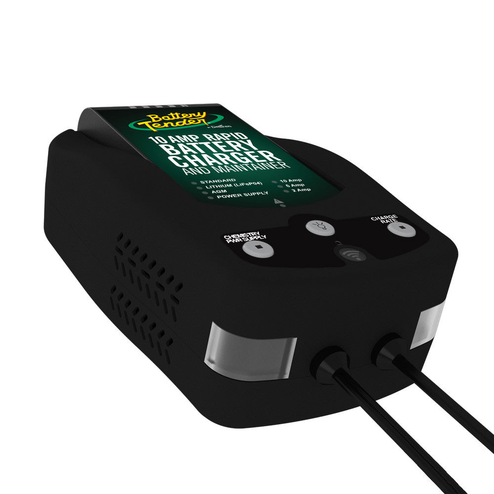 Battery Tender 12V, 10/6/2A Selectable Chemistry Battery Charger [022-0229-DL-WH]