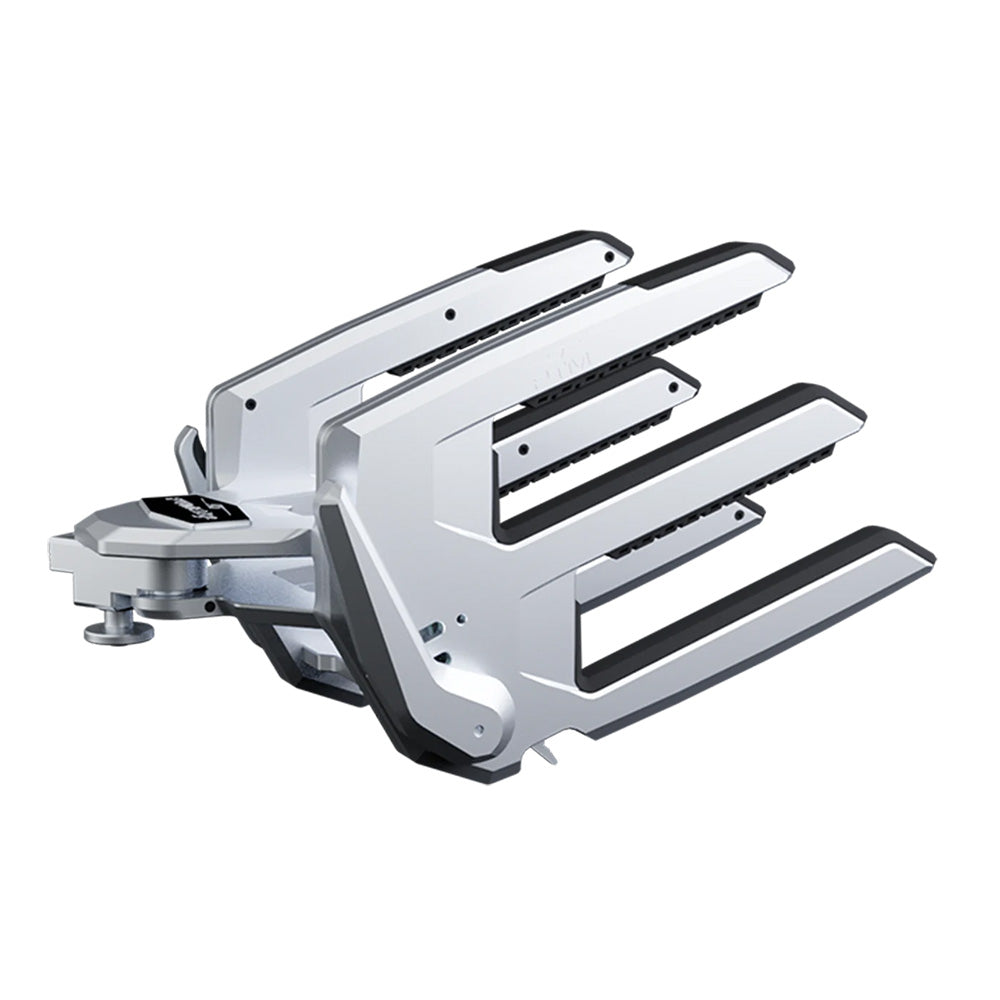 PTM Watersports ClampForce 3.0 Clamping Wake Board Rack - Pair - Silver [P13491-9010TEBCL]