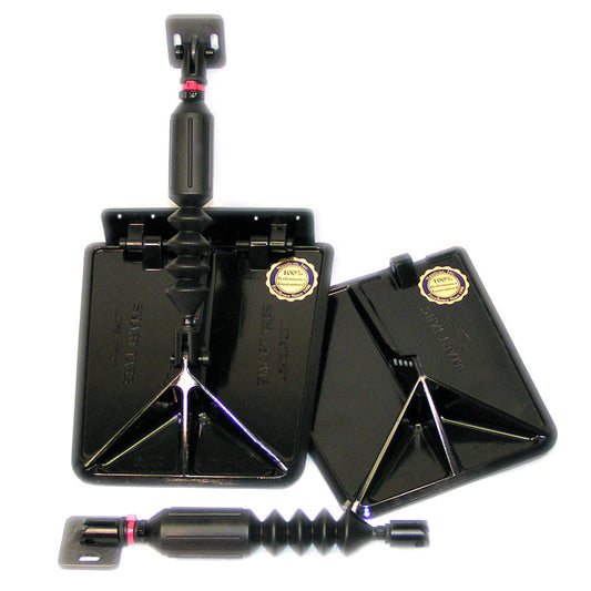 Lectrotab Smart Tab SX Composite Trim Tabs 9.5 x 10 f/12-16 Boat w/40 - 80HP - Black [SX9510-40]