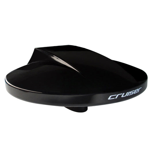 Scout Cruiser 10" Black TV Antenna Omnidirectional w/20M, 75 ohms, Cable [PF AN NTV003]