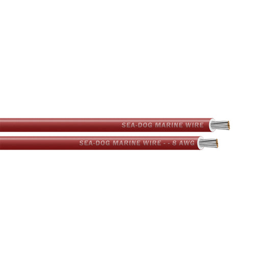 Sea-Dog 8 AWG Red Primary Wire - 500' [8008027]