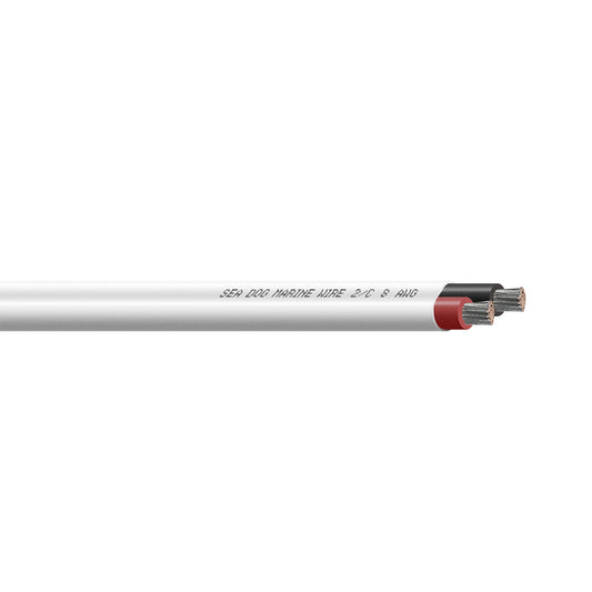 Sea-Dog 8/2 AWG Flat Duplex Wire Red/Black - 250' [8008204]