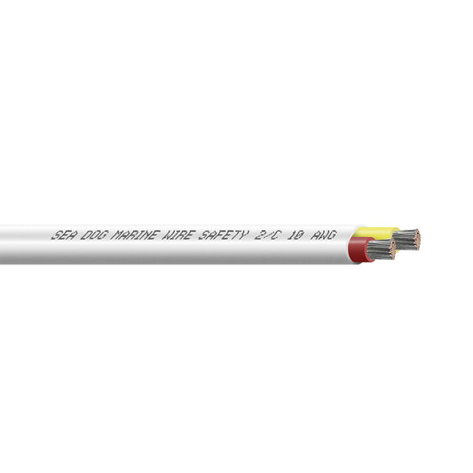 Sea-Dog 10/2 AWG Flat Duplex Safety Wire - Red/Yellow - 400' [8010226]