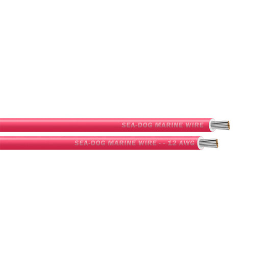 Sea-Dog 12 AWG Pink Primary Wire - 250' [8012094]