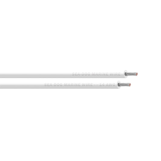 Sea-Dog 14 AWG White Primary Wire - 1000' [8014059]