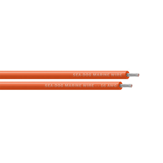 Sea-Dog 16 AWG Orange Primary Wire - 500' [8016087]