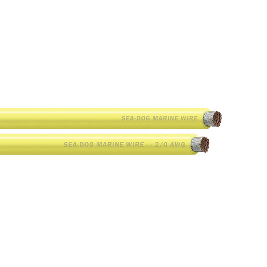 Sea-Dog 2/0 AWG Yellow Battery Cable - 200' [8021033]