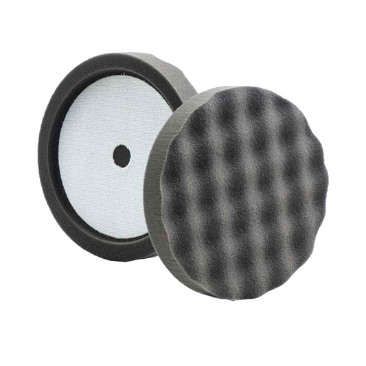 Lake Country Black Finishing Waffle Pro Recessed Pad 8" x 1.5" [WP-76800-LC]
