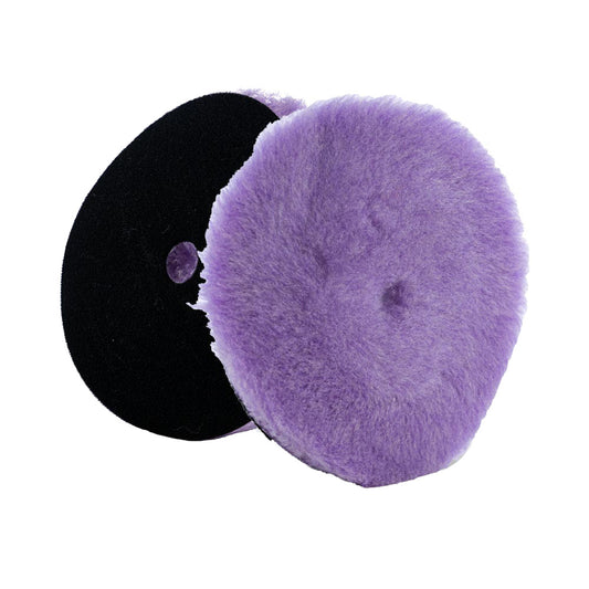 Lake Country Purple Foamed Wool Buffing/Polishing Pad w/Center Hole 7.5" x 1" [58-4275-LC]