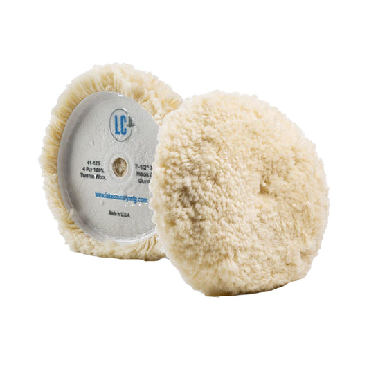 Lake Country Curved Edge 100% Unsteamed Twisted Wool Pag 7.5" x 1.5" [41-125-LC]