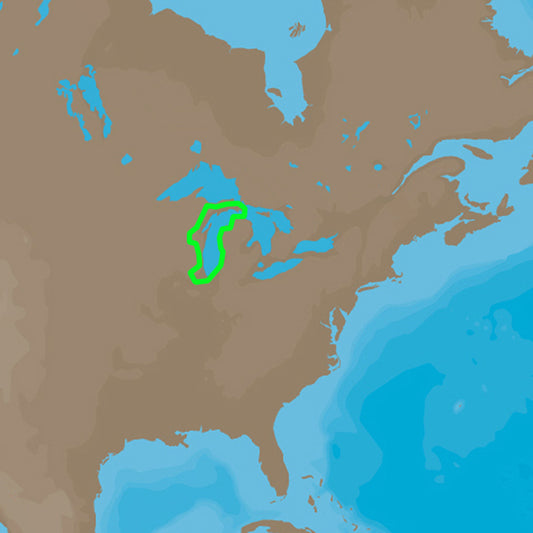 C-MAP 4D NA-D931 Lake Michigan [M-NA-D931-MS]