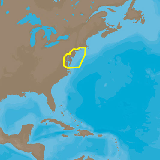 C-MAP  4D NA-D941 Block Island to Norfolk [M-NA-D941-MS]