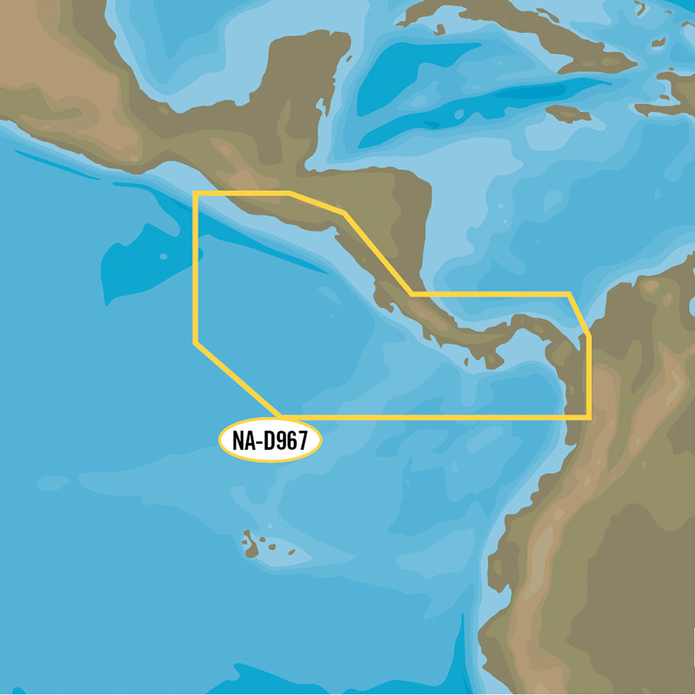 C-MAP 4D NA-D967 - Panama to Guatemala Local [M-NA-D967-MS]